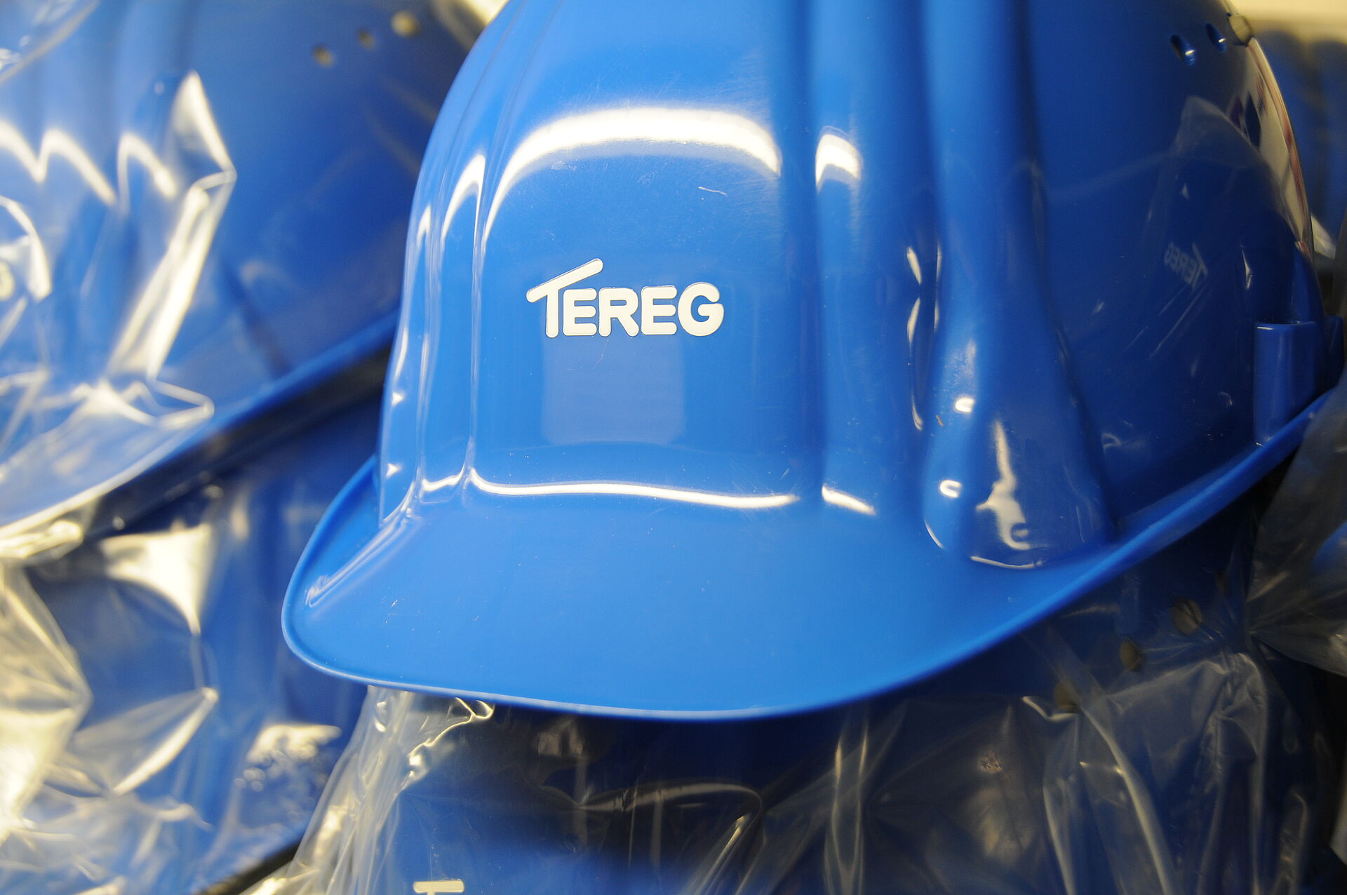 Bauhelm mit TEREG Logo