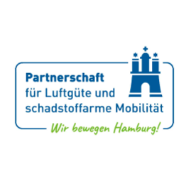Logo Partnerschaft für Luftgüte und schadstoffarme Mobilität